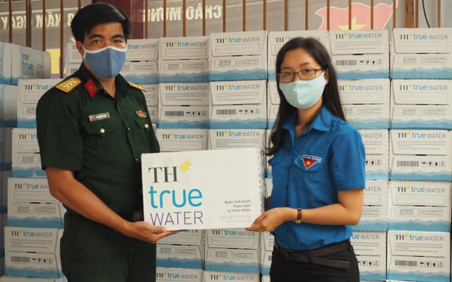 TH True Water chống dịch covid